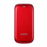 BRONDI Stone+ Rosso Telefono Cellulare